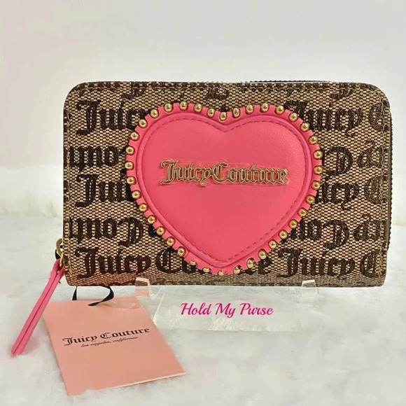 Juicy Couture Love Never Dies Multicompartment Bifold Wallet NWOT - Picture 3 of 8
